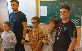 10.10.2022 r. - Powiatwe Igrzyska Dzieci i Młodzieży w Drużynowych Szachach w Myślicach 25