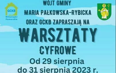 Zdjęcie do Warsztaty cyfrowe