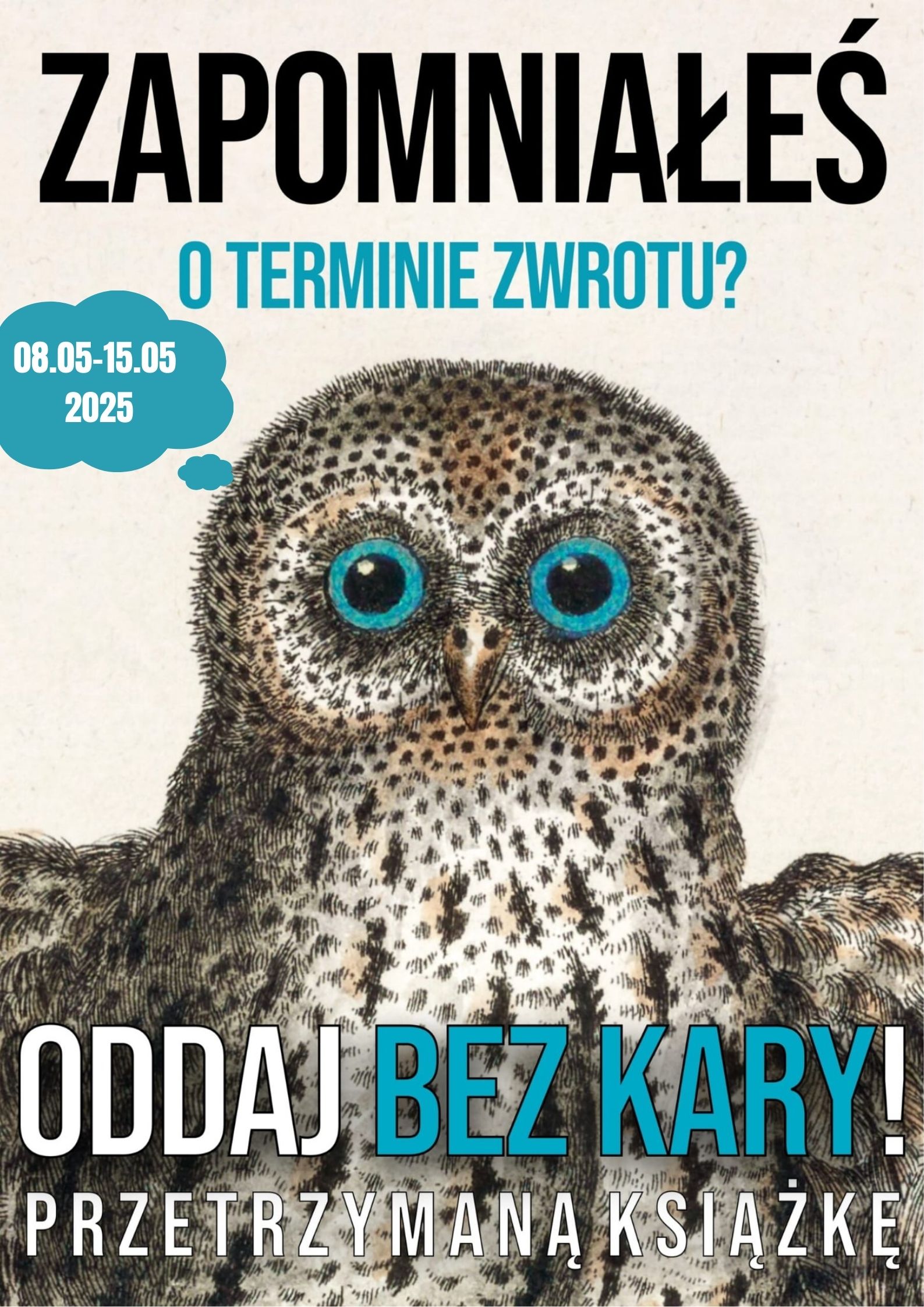Masz książki po terminie? Oddaj je bez kary!