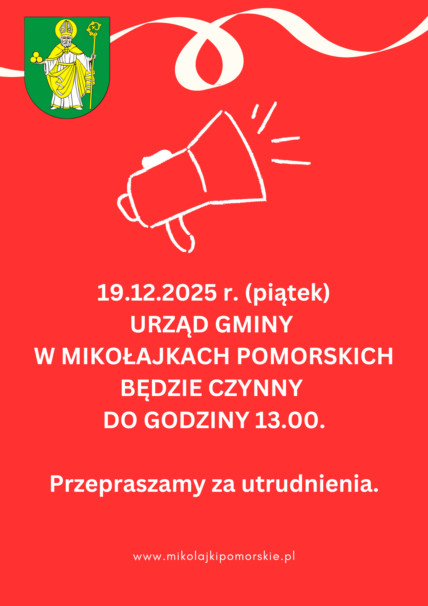 Godziny pracy Urzędu Gminy