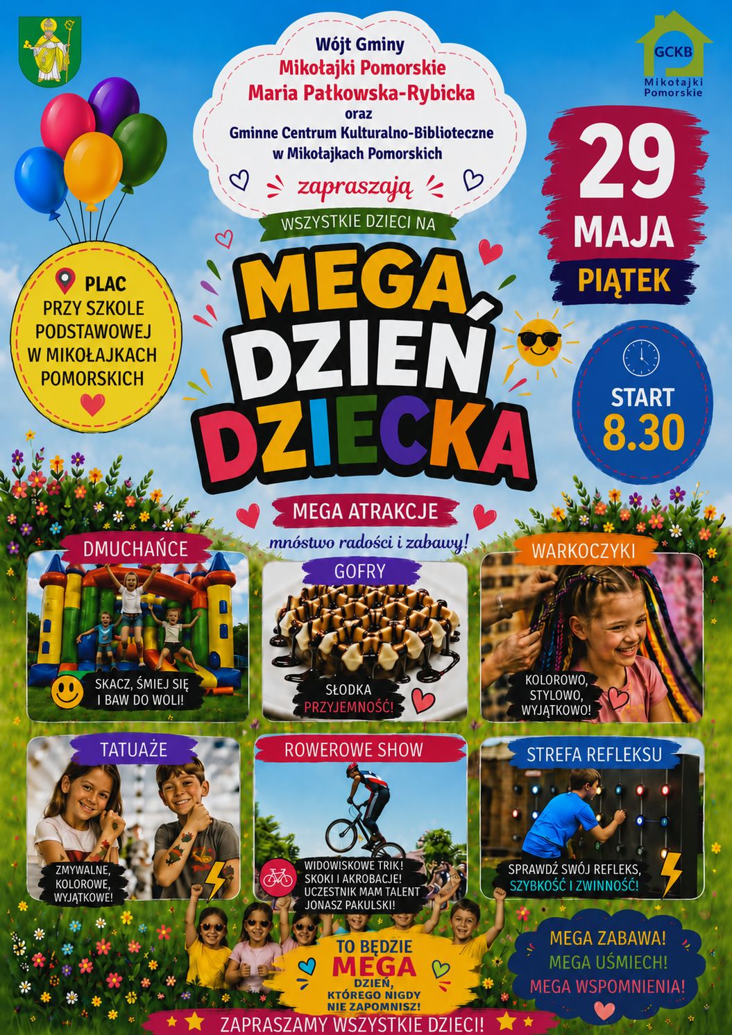 Dzień Dziecka w&nbsp;Mikołajkach Pomorskich