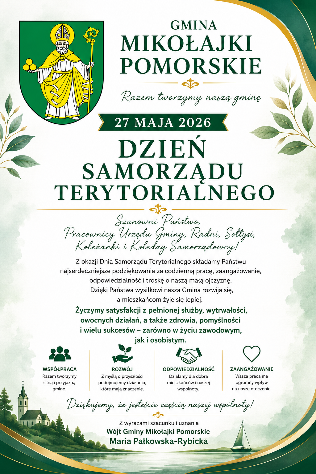 27 maja &ndash; Dzień Samorządu Terytorialnego