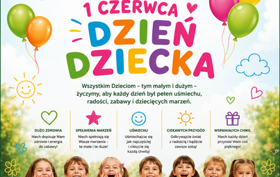 1 czerwca – Dzień Dziecka 