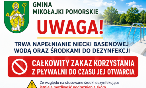Trwają przygotowania do otwarcia basenu w Mikołajkach Pomorskich